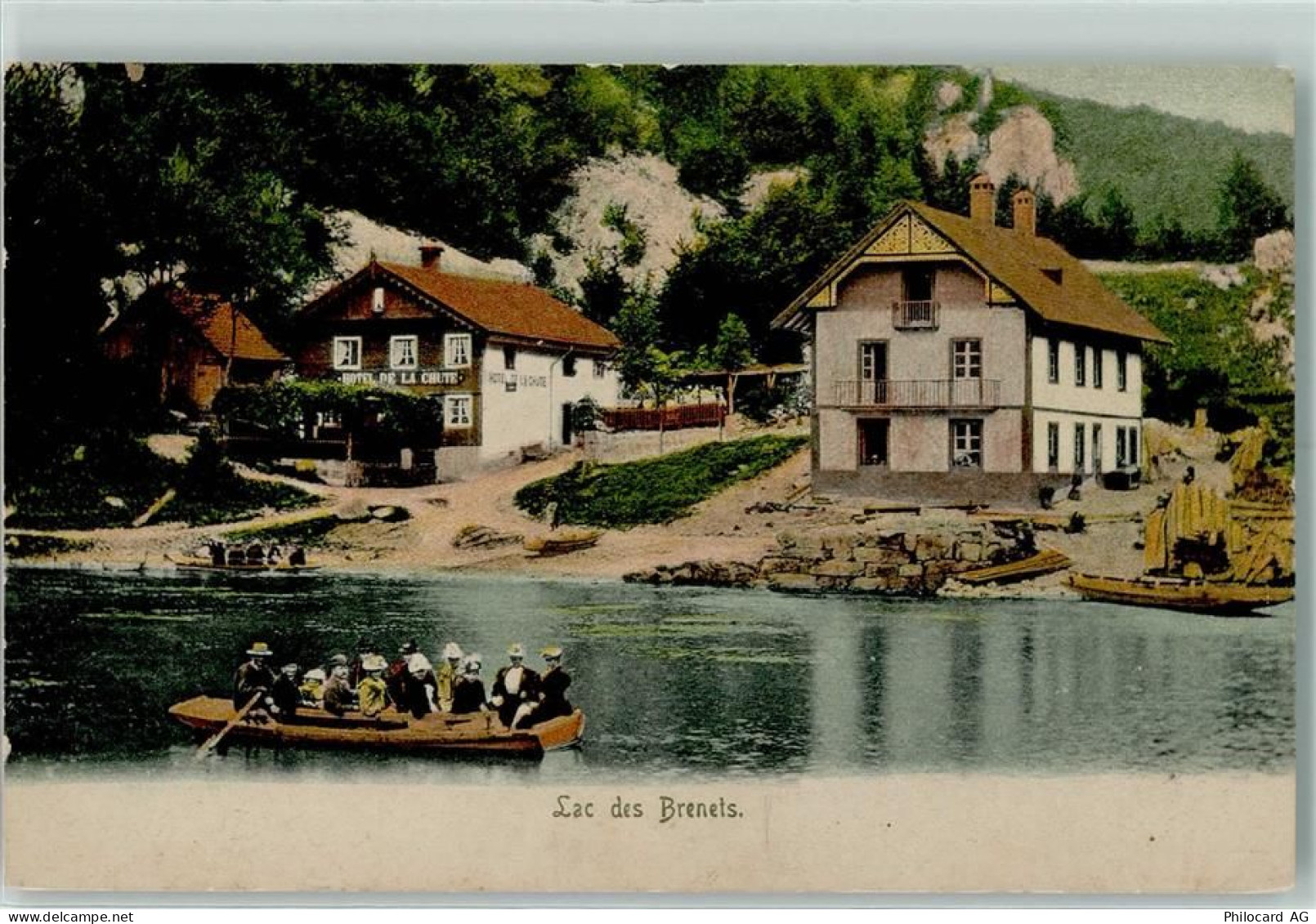 2416 Les Brenets - Lac des Brenets Ruderboot - 13124759