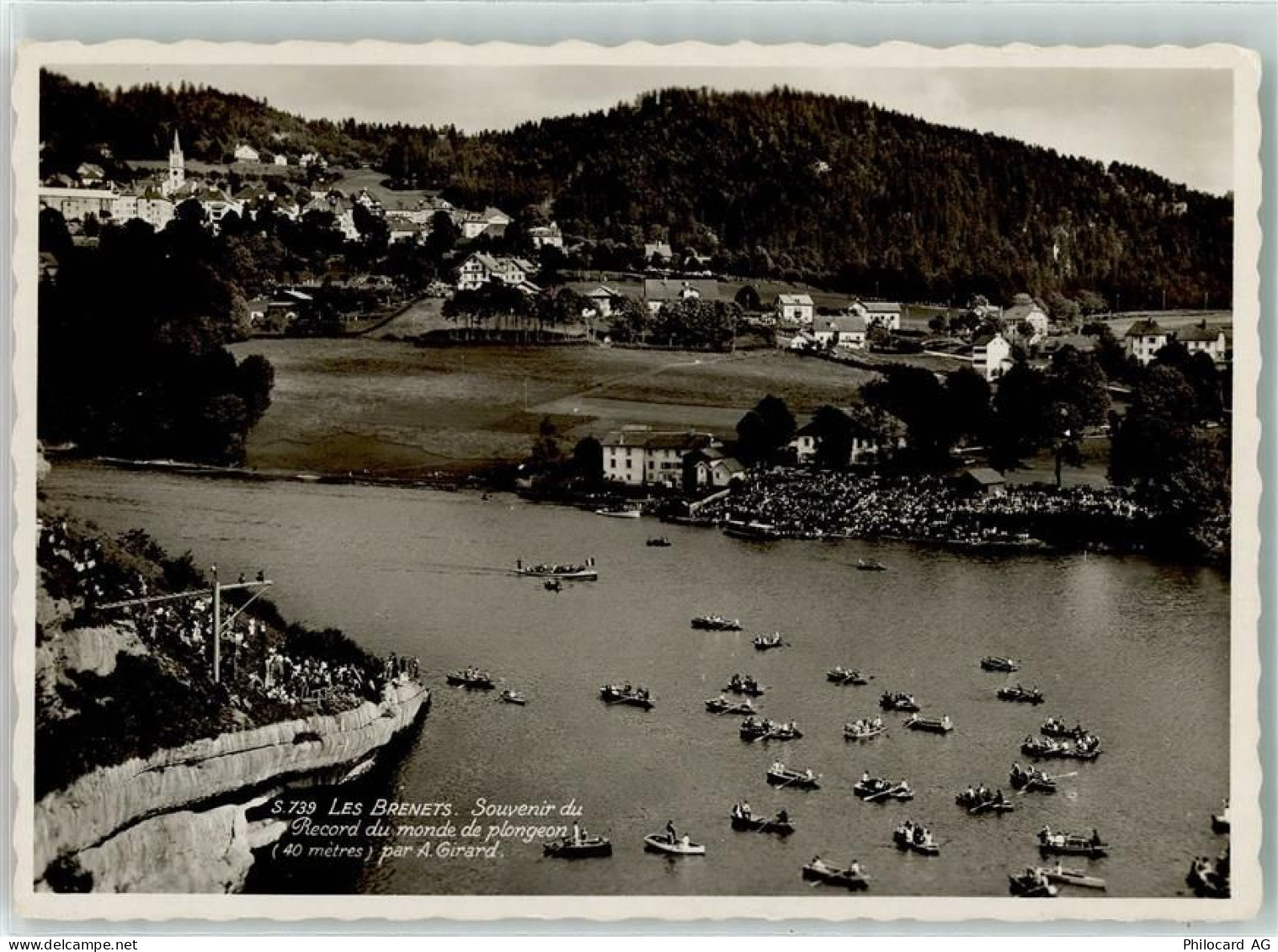 2416 Les Brenets - Record du monde de plongeon - 10604618