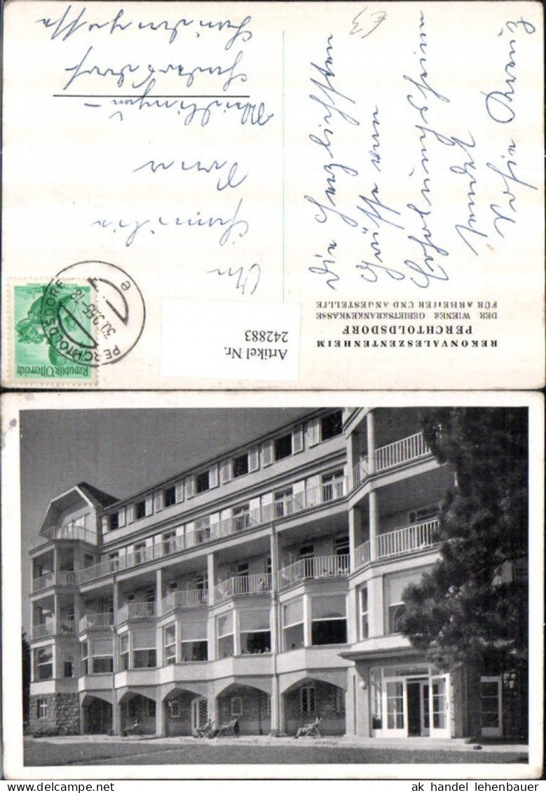 242883,Perchtoldsdorf Rekonvaleszentenheim