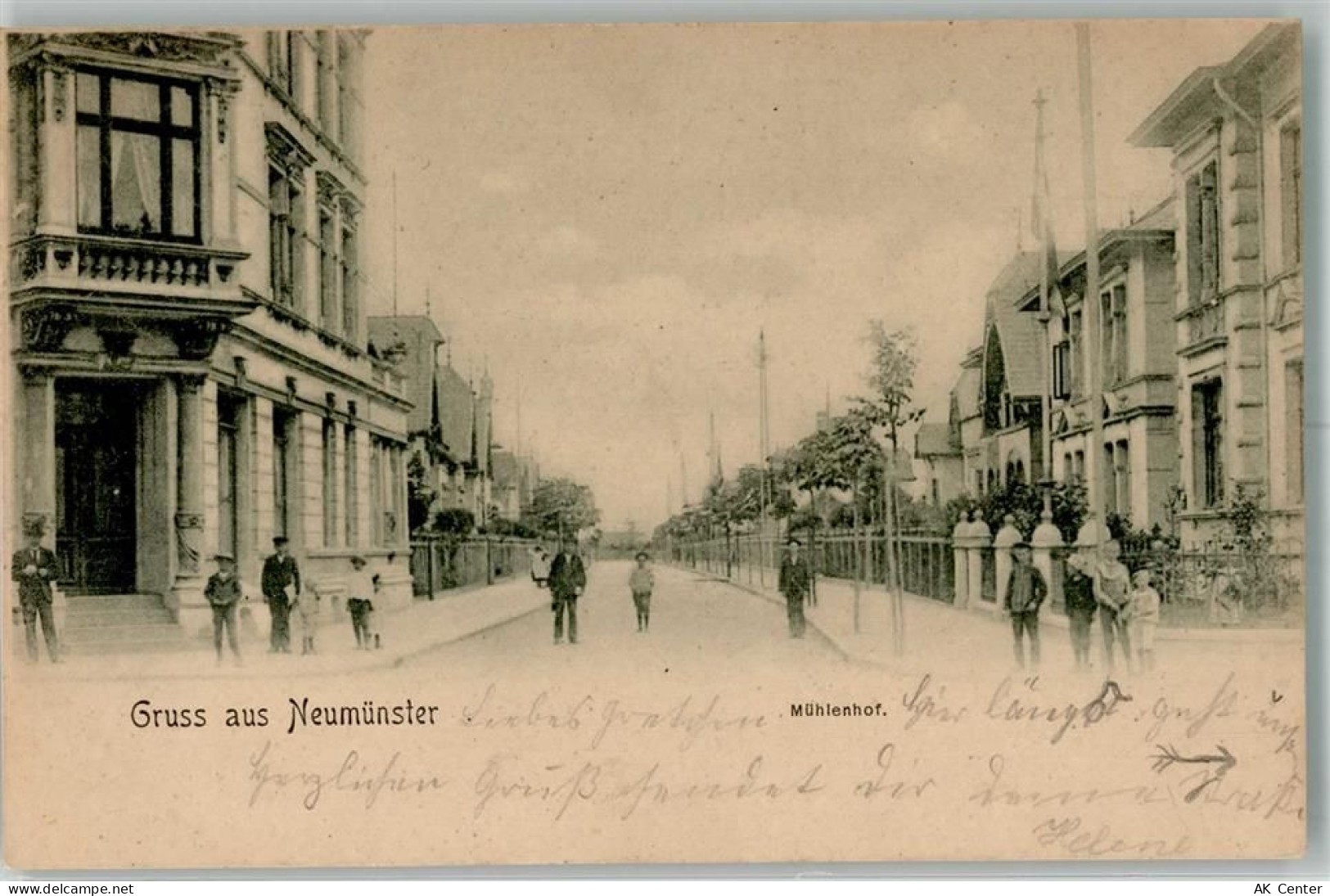 24534 W2350 Neumünster , Holst 1905 - Mühlenhof - 13660117