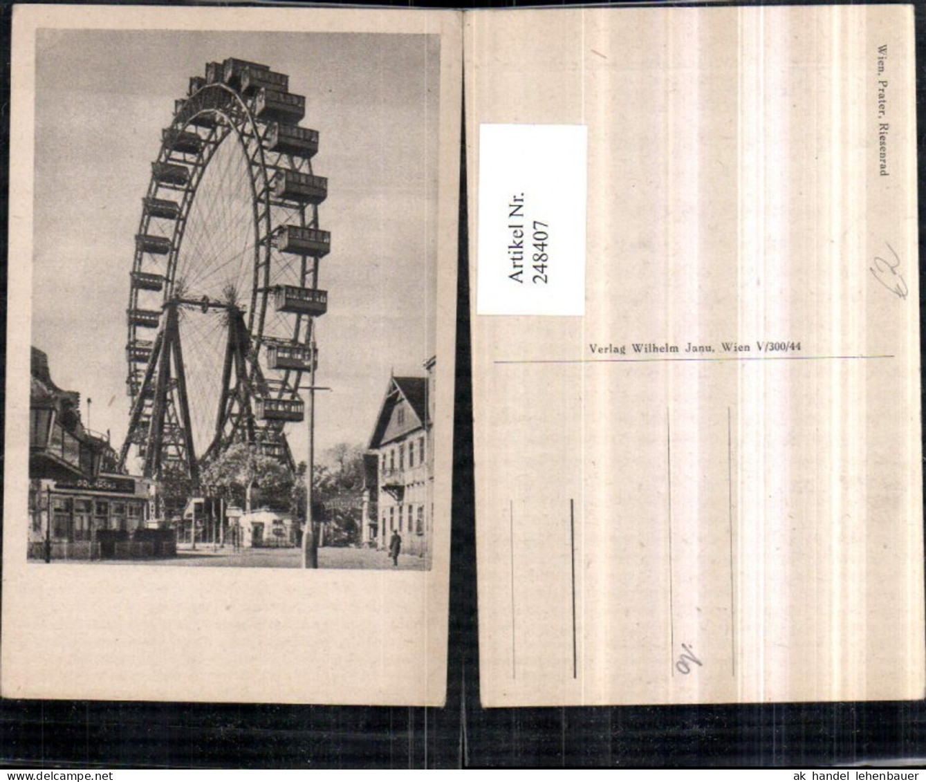 248407,Wien Leopoldstadt Prater Riesenrad