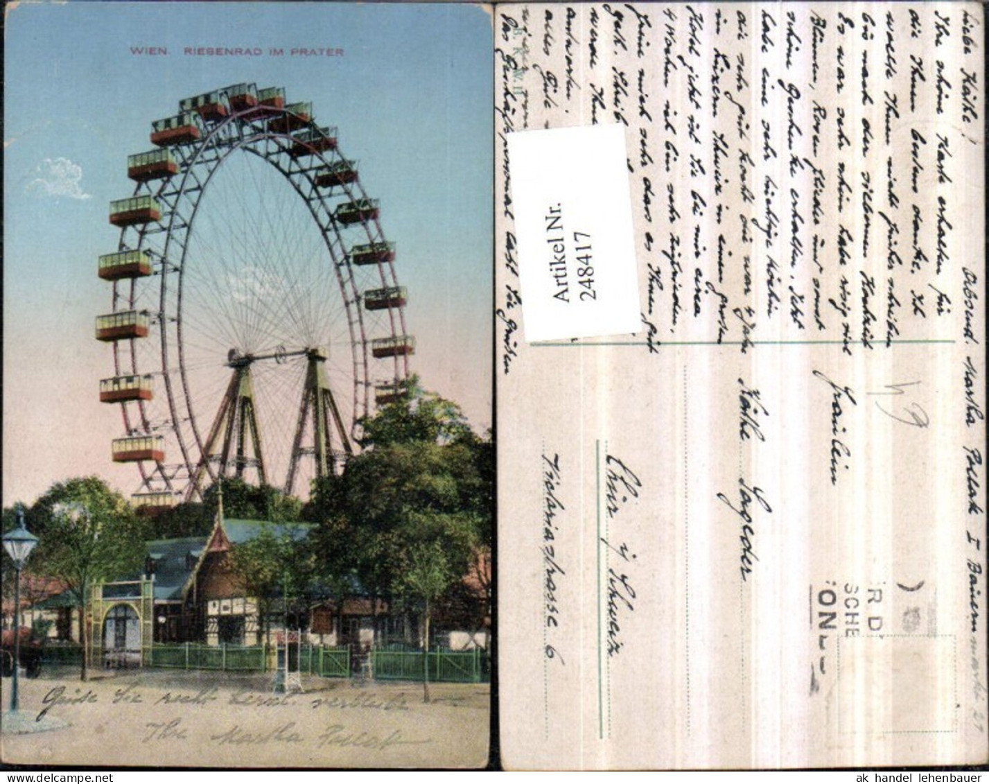 248417,Wien Leopoldstadt Prater Riesenrad