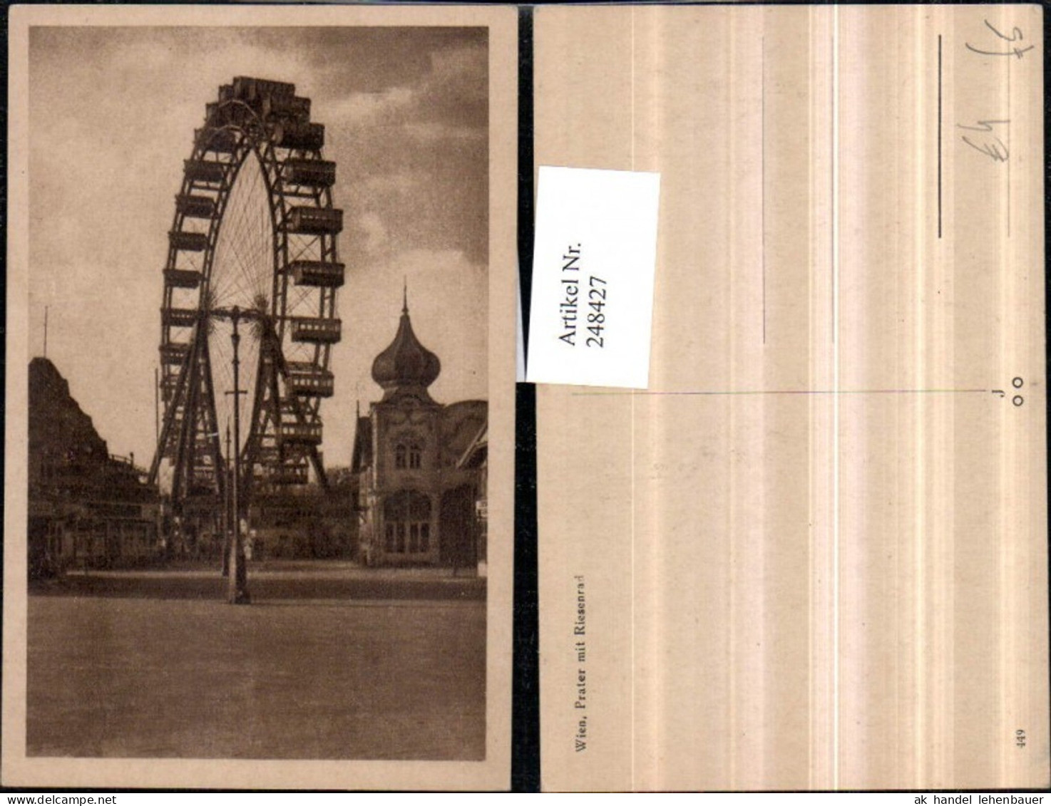 248427,Wien Leopoldstadt Prater Riesenrad