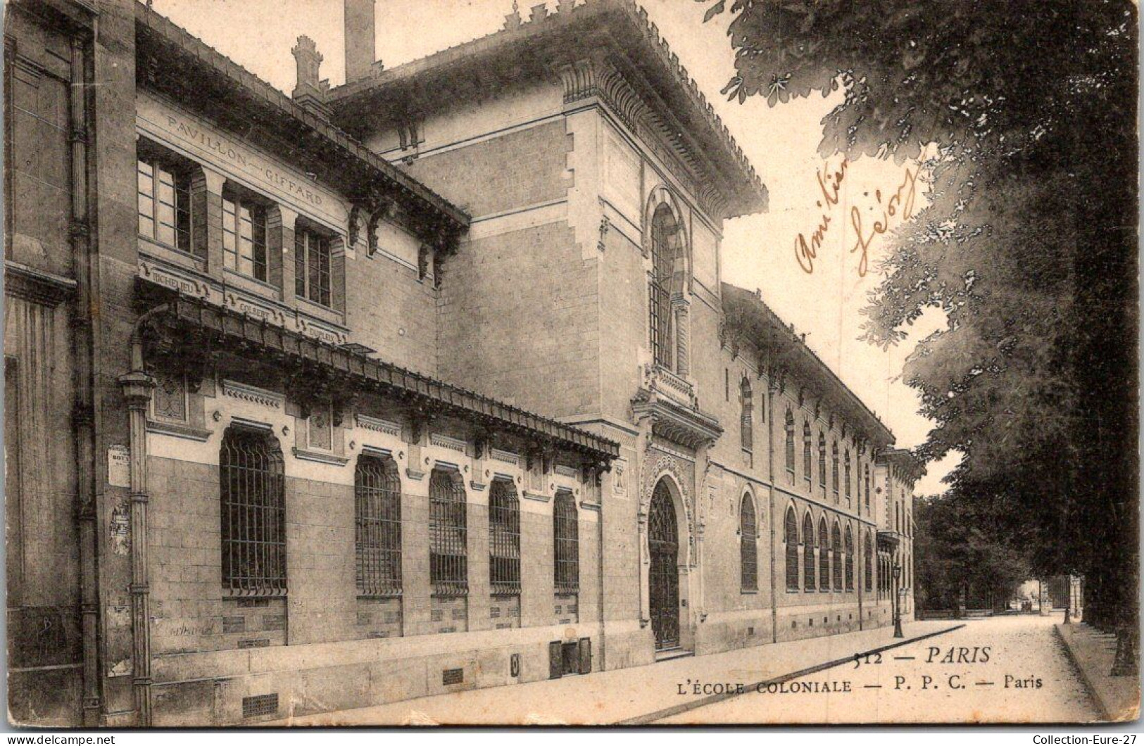 (25/03/26) 75-CPA PARIS - 6ème ARRONDISSEMENT - L'ECOLE COLONIALE
