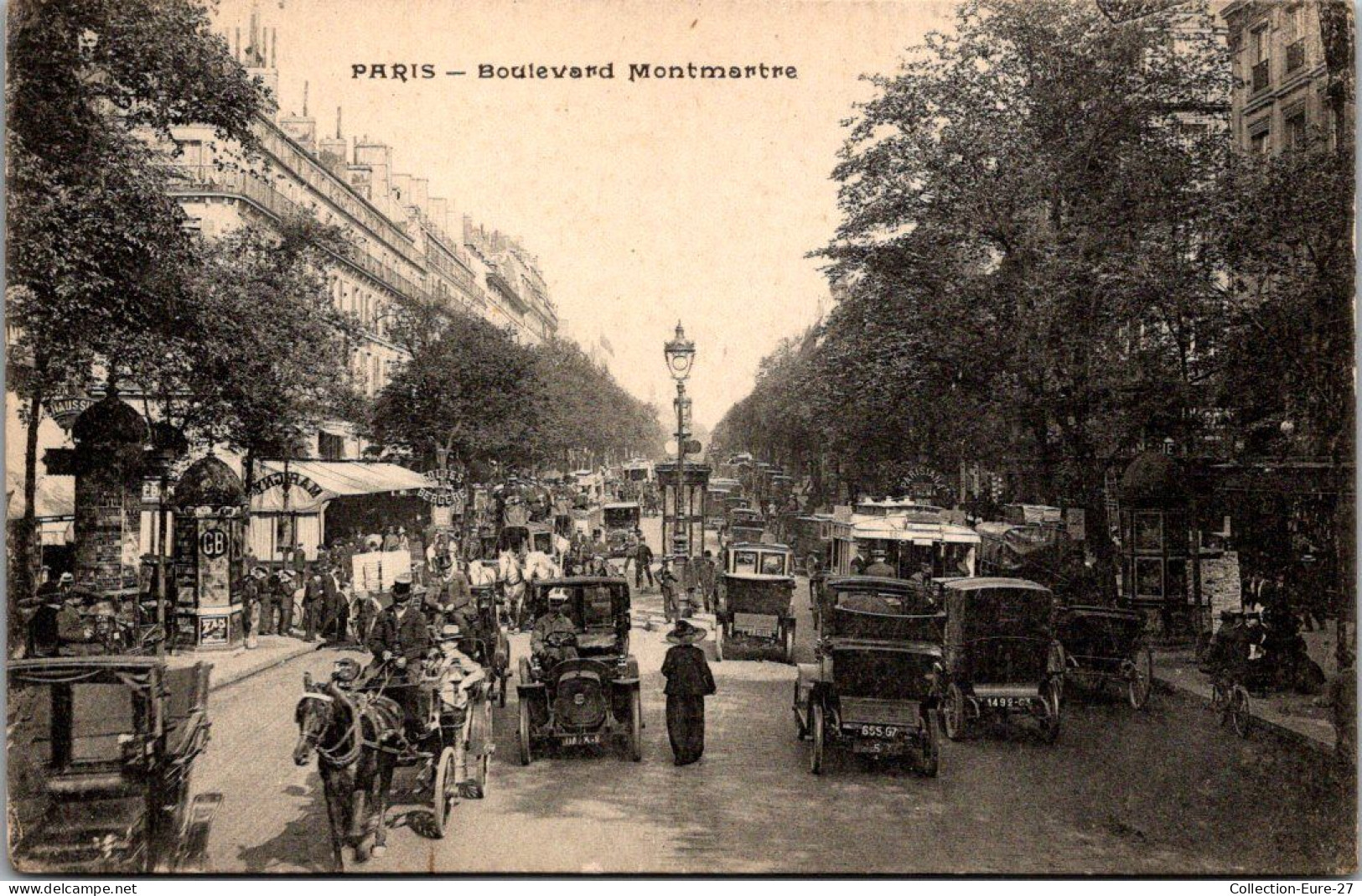 (**25/05/26) 75-CPA PARIS - 2-9ème ARRONDISSEMENT - BOULEVARD MONTMARTRE