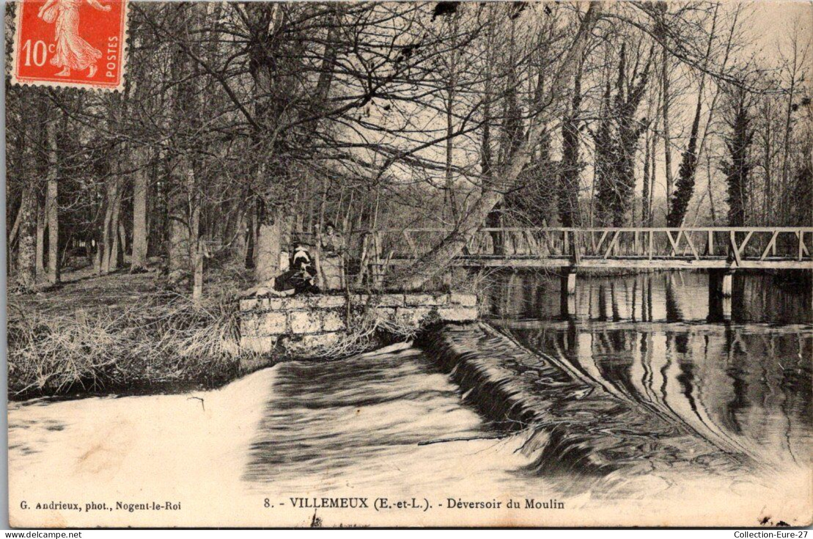 (*25/09/25) 28-CPA VILLEMEUX SUR EURE