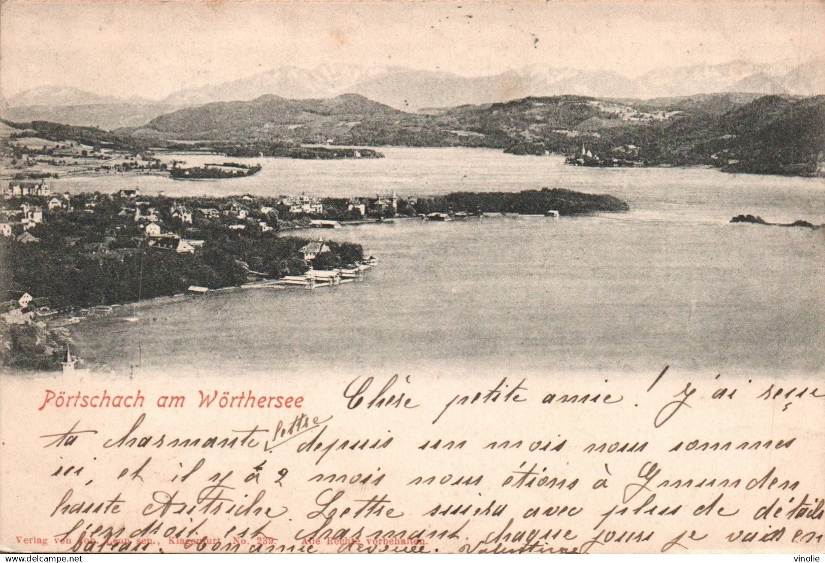 25-3603 : PÖRTSCHACH AM WÖRTHERSEE