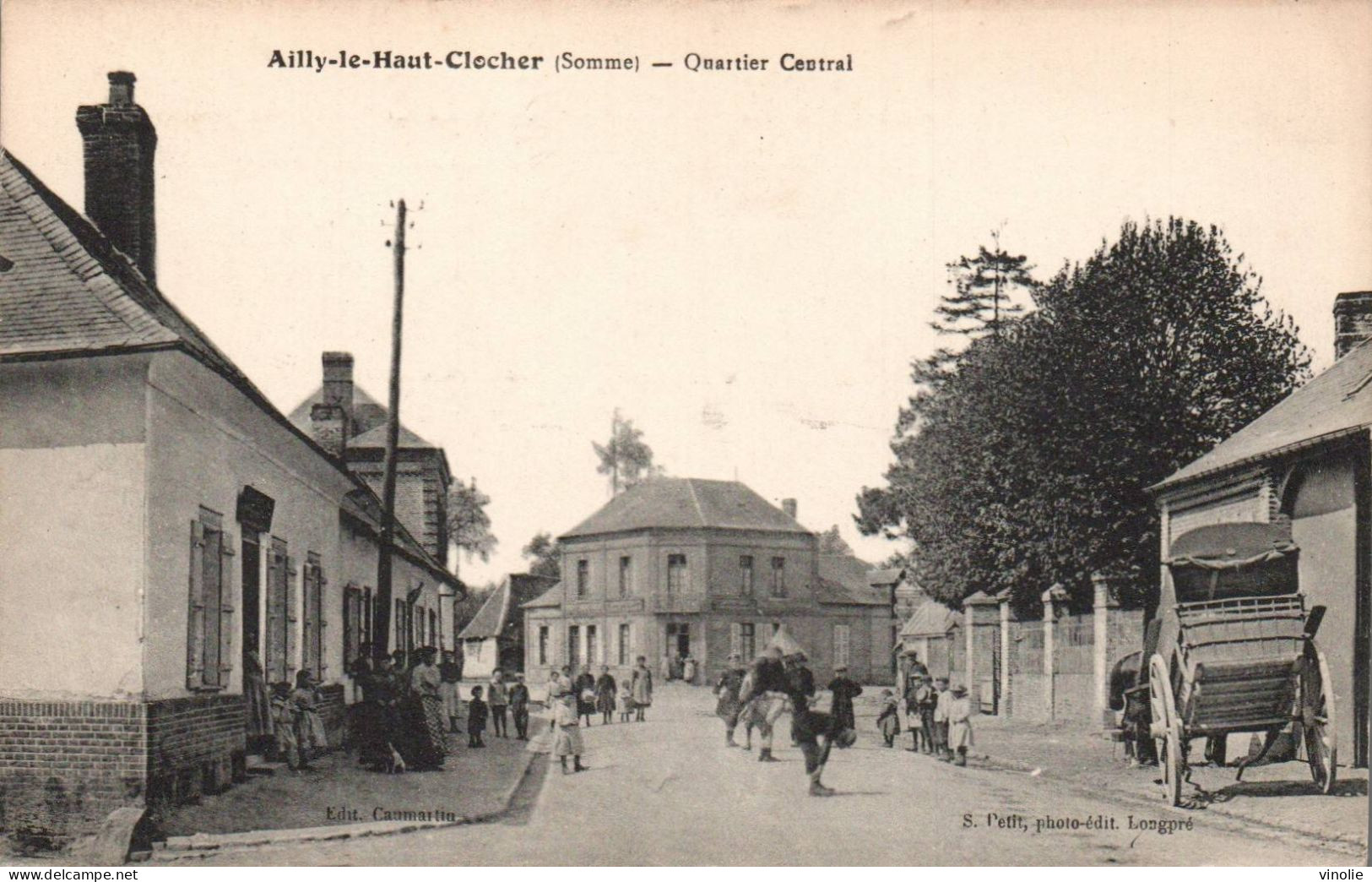 25-5807 : AILLY-LE-HAUT-CLOCHER. QUARTIER CENTRAL