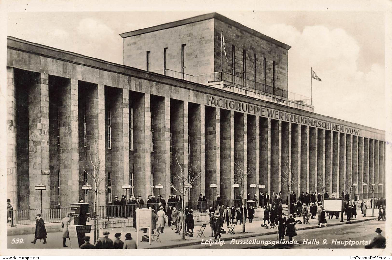 [-25%] AUTRICHE - Styrie - Laipzig - Asstellungsgelande Halle 9 Hauptportal - Animé - Carte Postale Ancienne