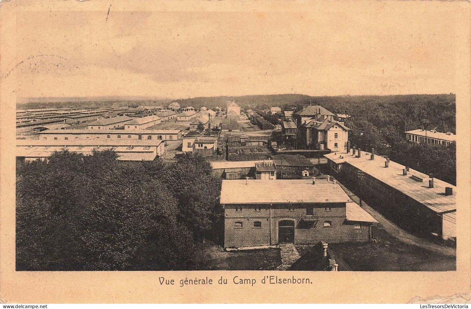 [-25%] BELGIQUE - Butgenbach - Vue générale du Camp dElsenborn - Carte postale ancienne