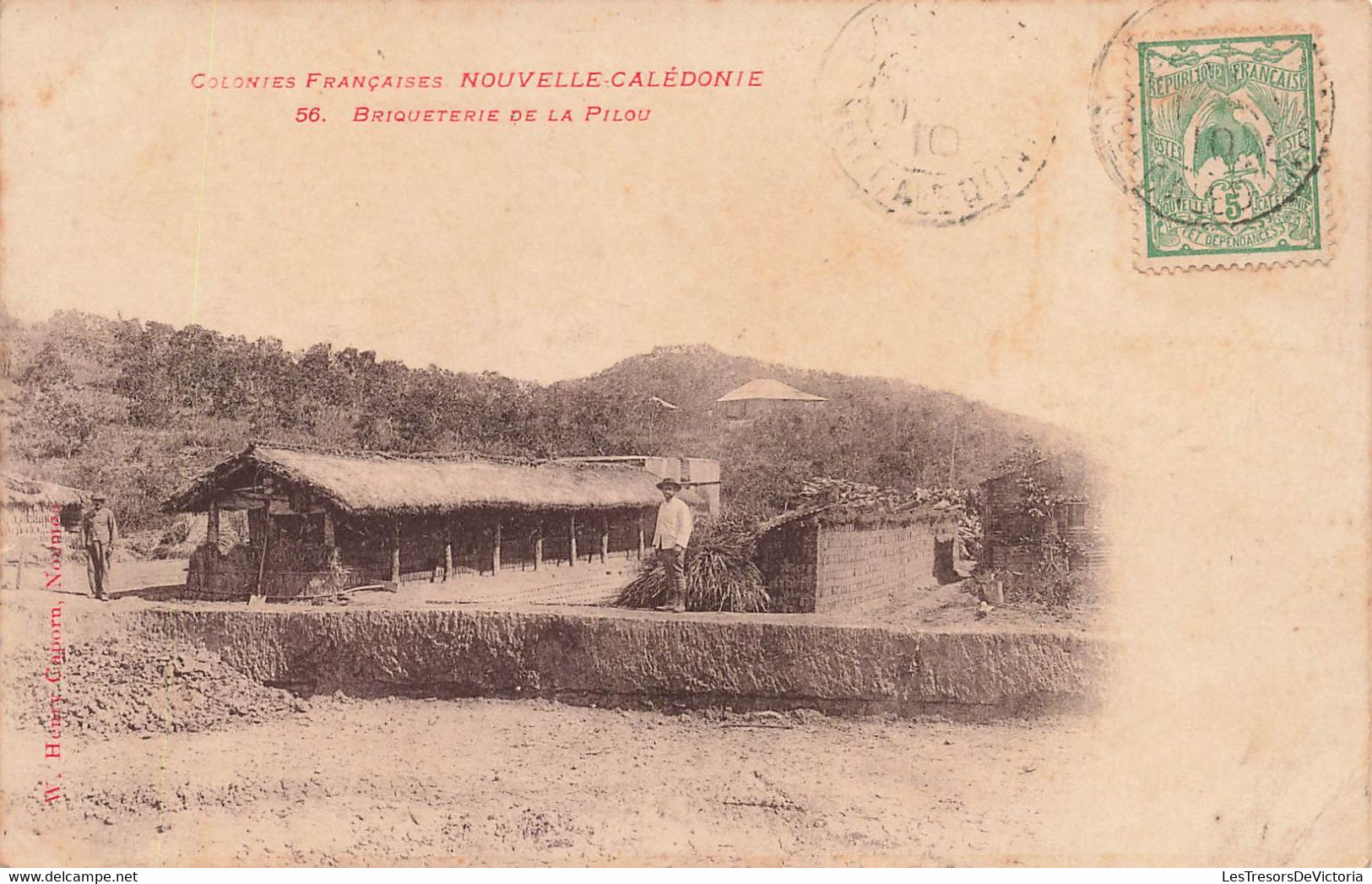 [-25%] CPA NOUVELLE CALEDONIE - briqueterie de la pilou - henry caporn