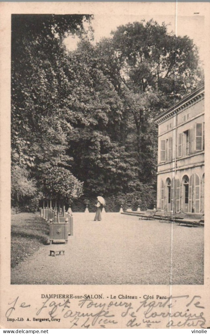 25-T-Mi-Is.Alb -12615 : DAMPIERRE-SUR-SALON. LE CHATEAU