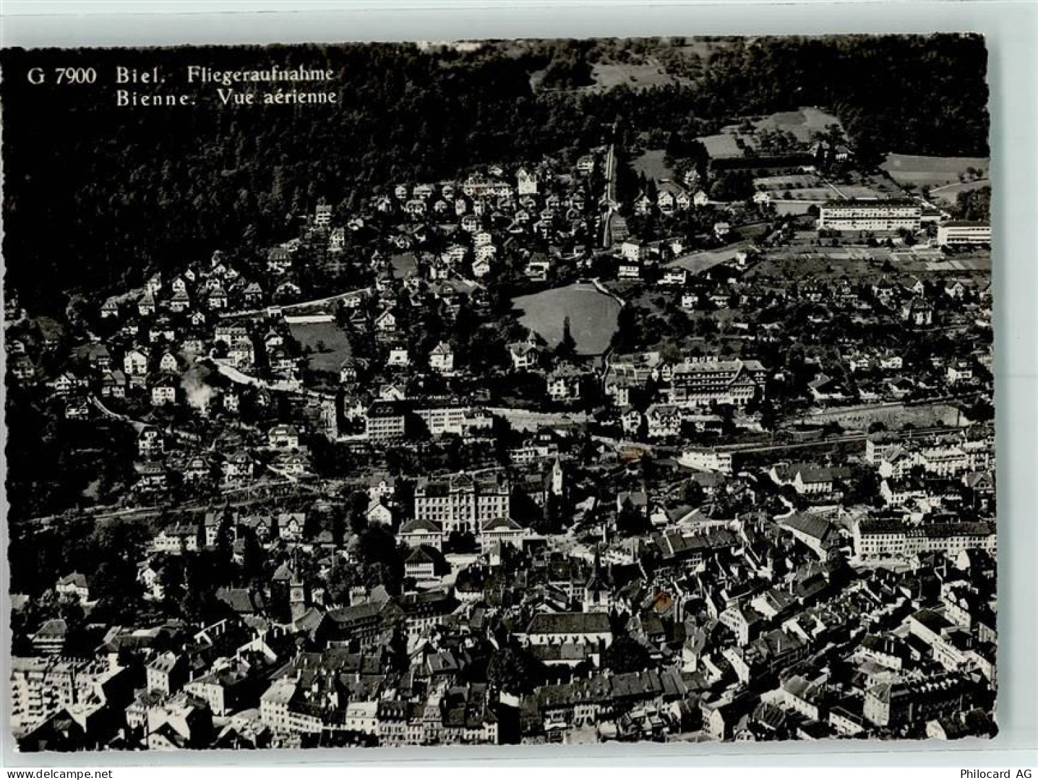 2500 Biel/Bienne - Fliegeraufnahme - 13133664