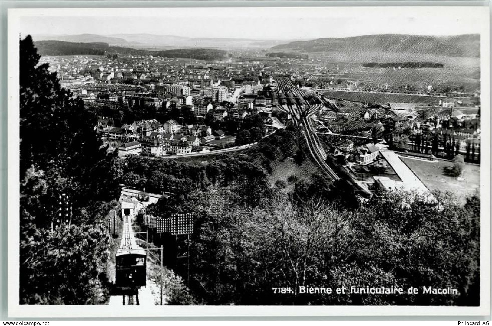2500 Biel/Bienne - Standseilbahn Biel Magglingen - 10303786