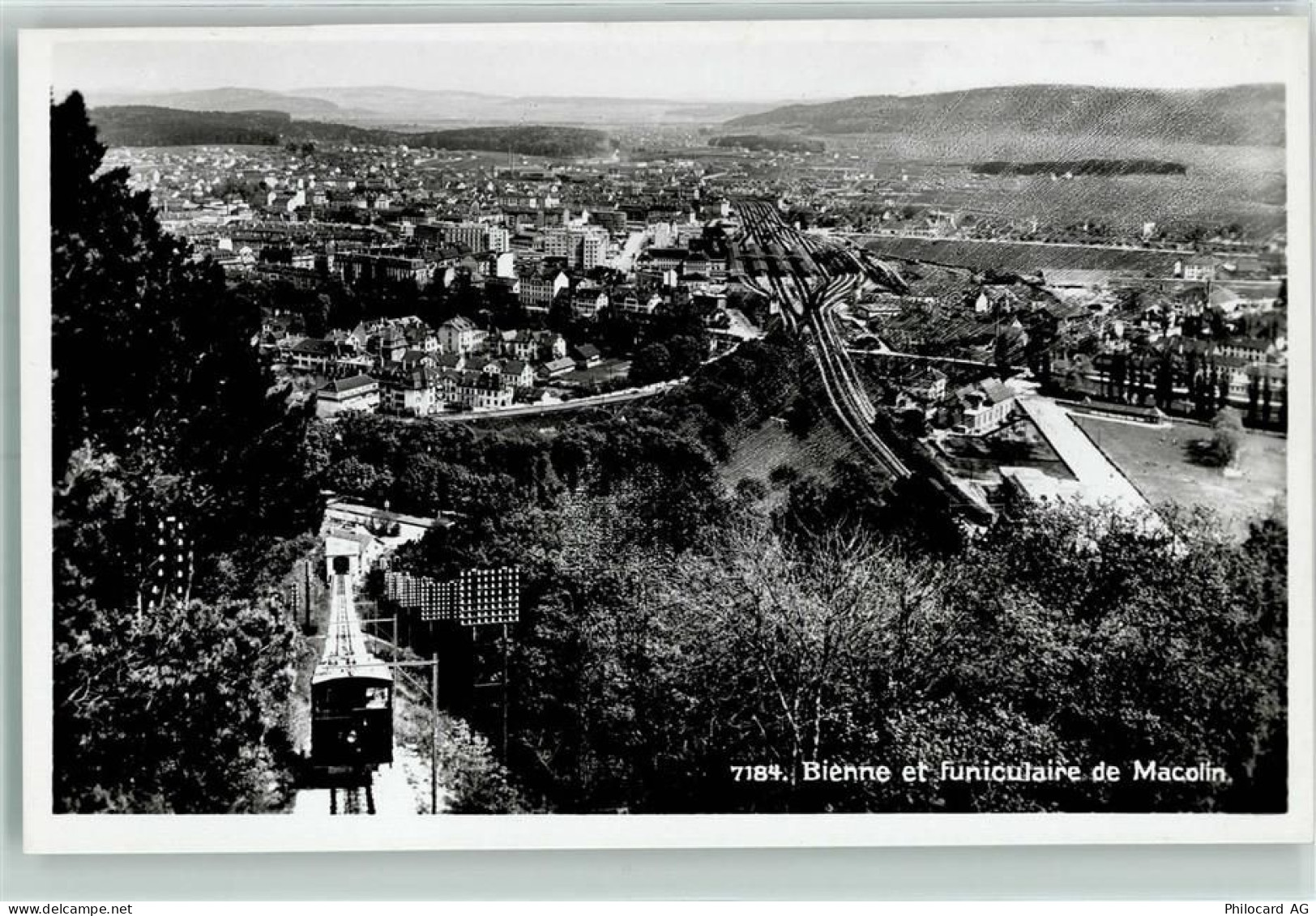 2500 Biel/Bienne - Standseilbahn Biel Magglingen - 10303787