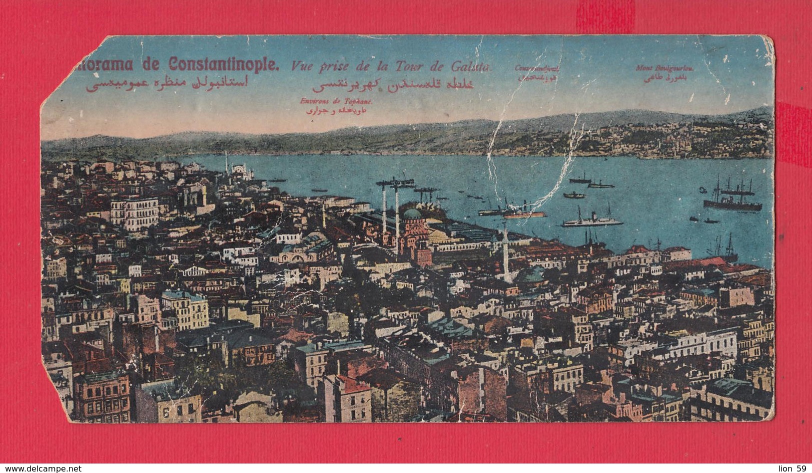 250335 / Panorama de Constantinople - postcard Turkey Turkije Turquie Turkei