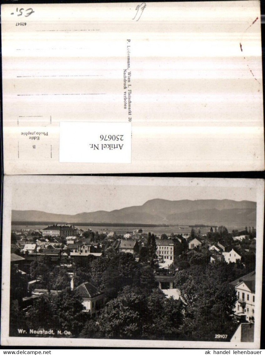 250676,Wiener Neustadt Teilansicht