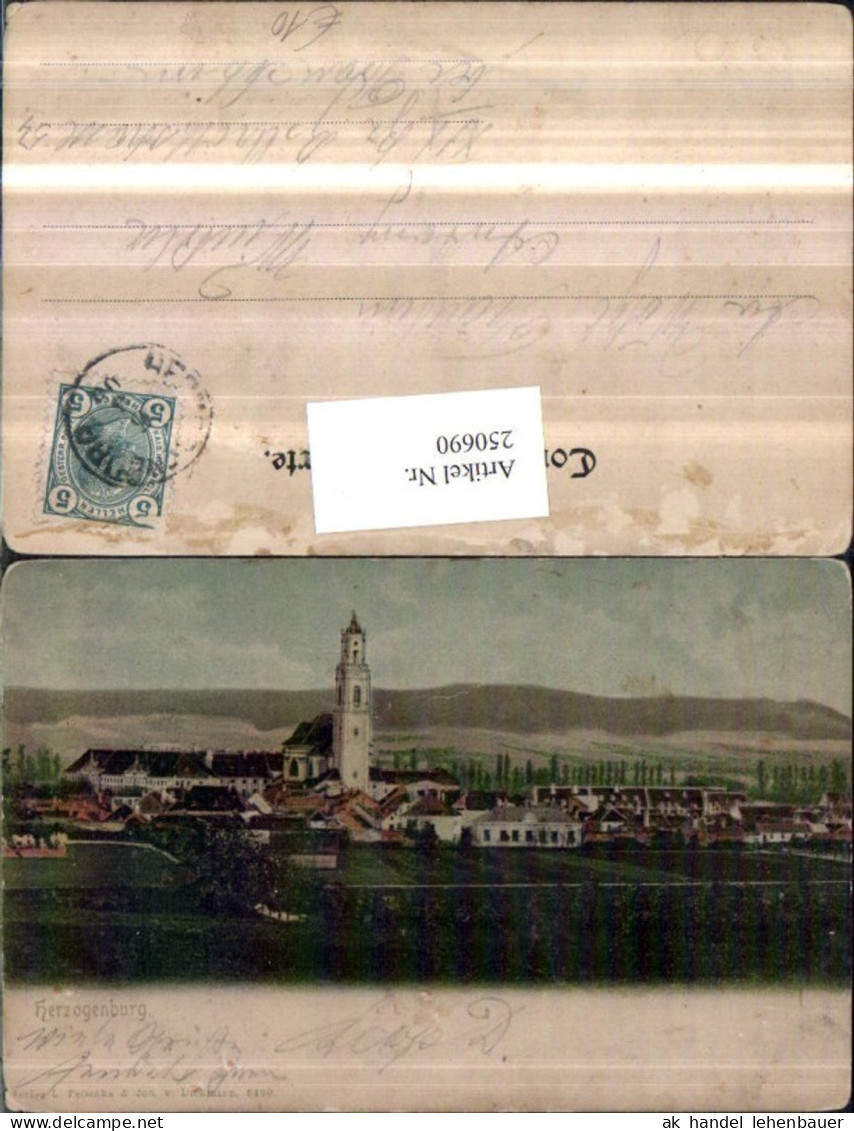 250690,Herzogenburg Teilansicht Stift Kirche
