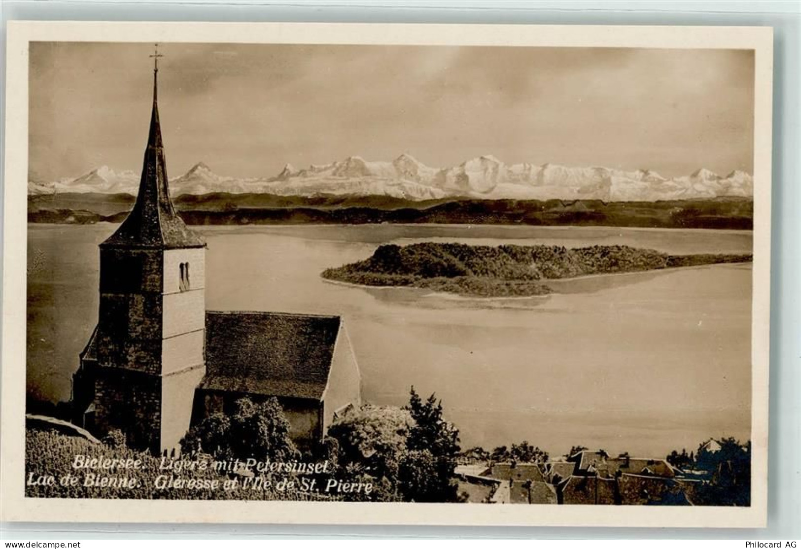 2514 Ligerz Gléresse - Kirche Petersinsel - 10618598