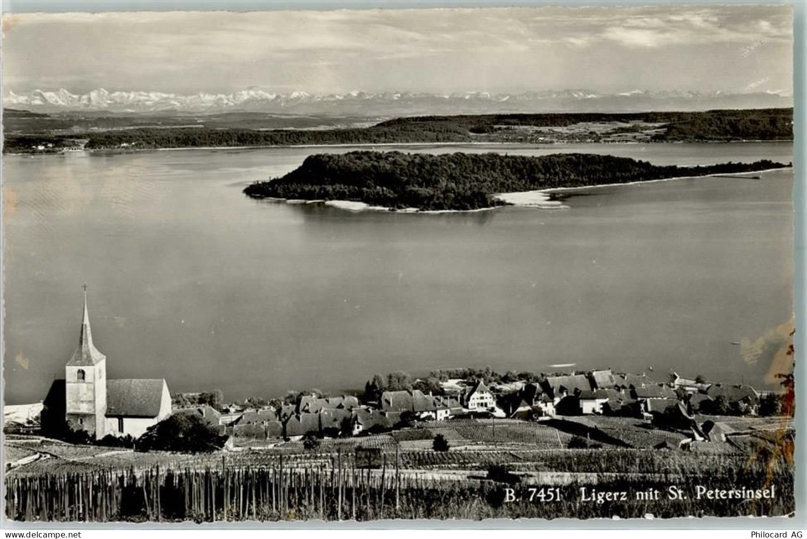 2514 Ligerz Gléresse - St. Peters Insel - 10304904