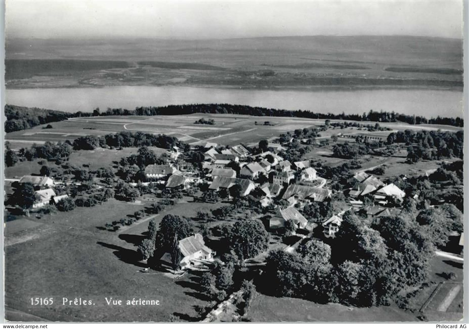 2515 Prêles - Fliegeraufnahme, Hotel, Pension de l'Ours - 50677917