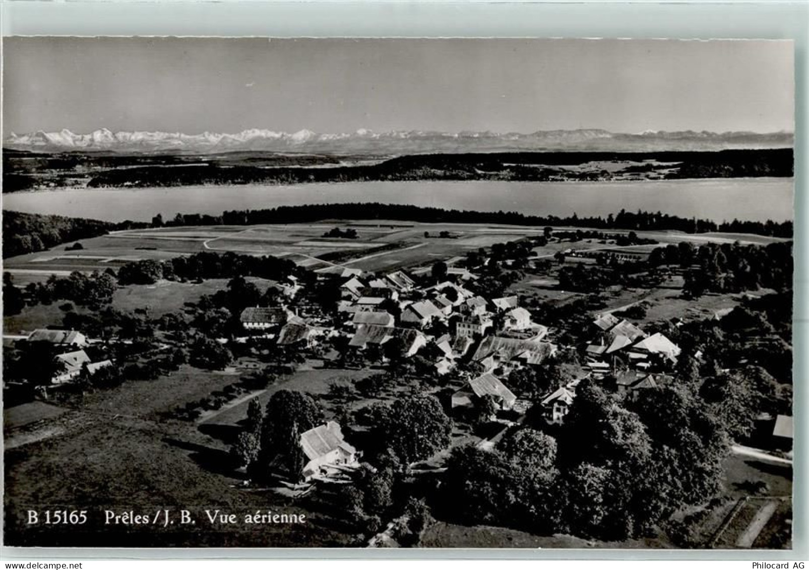 2515 Prêles Karte beschädigt Fliegeraufnahme - 13150421