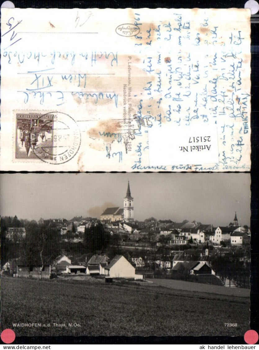 251517,Waidhofen an d. Thaya Totale Kirche