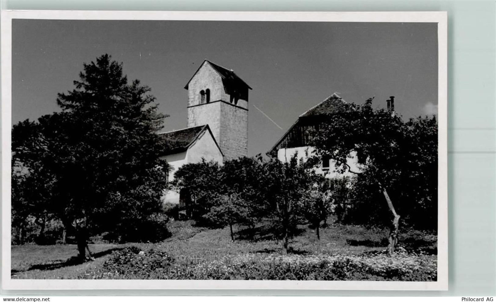 2517 Diesse Foto AK Kirche Ort handschriftlich - 13149348