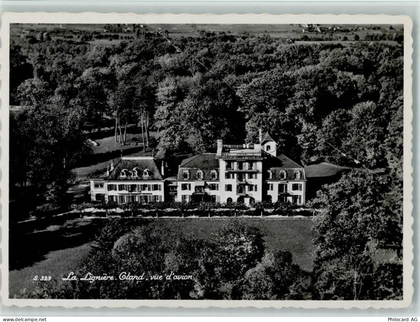 2523 Lignière - Gland, vue davion Luftaufnahme - 10160155