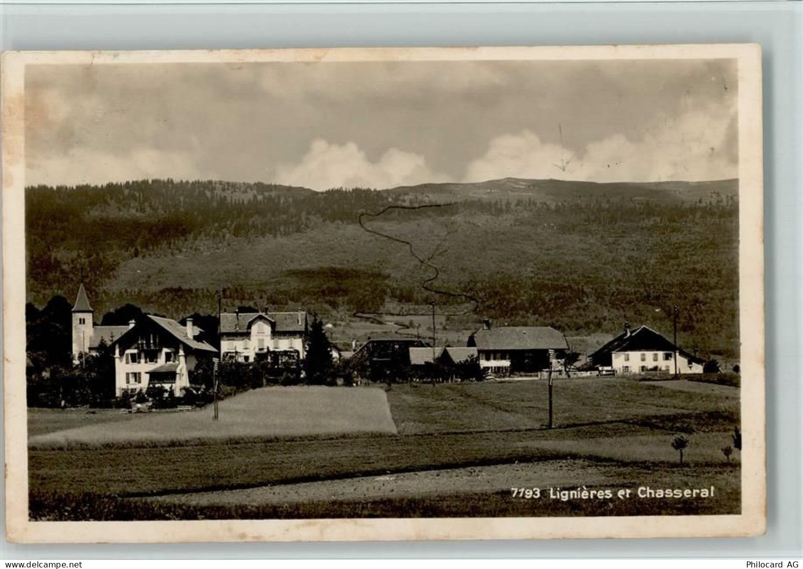 2523 Lignières 1930 Foto AK Teilansicht AK - 13086919