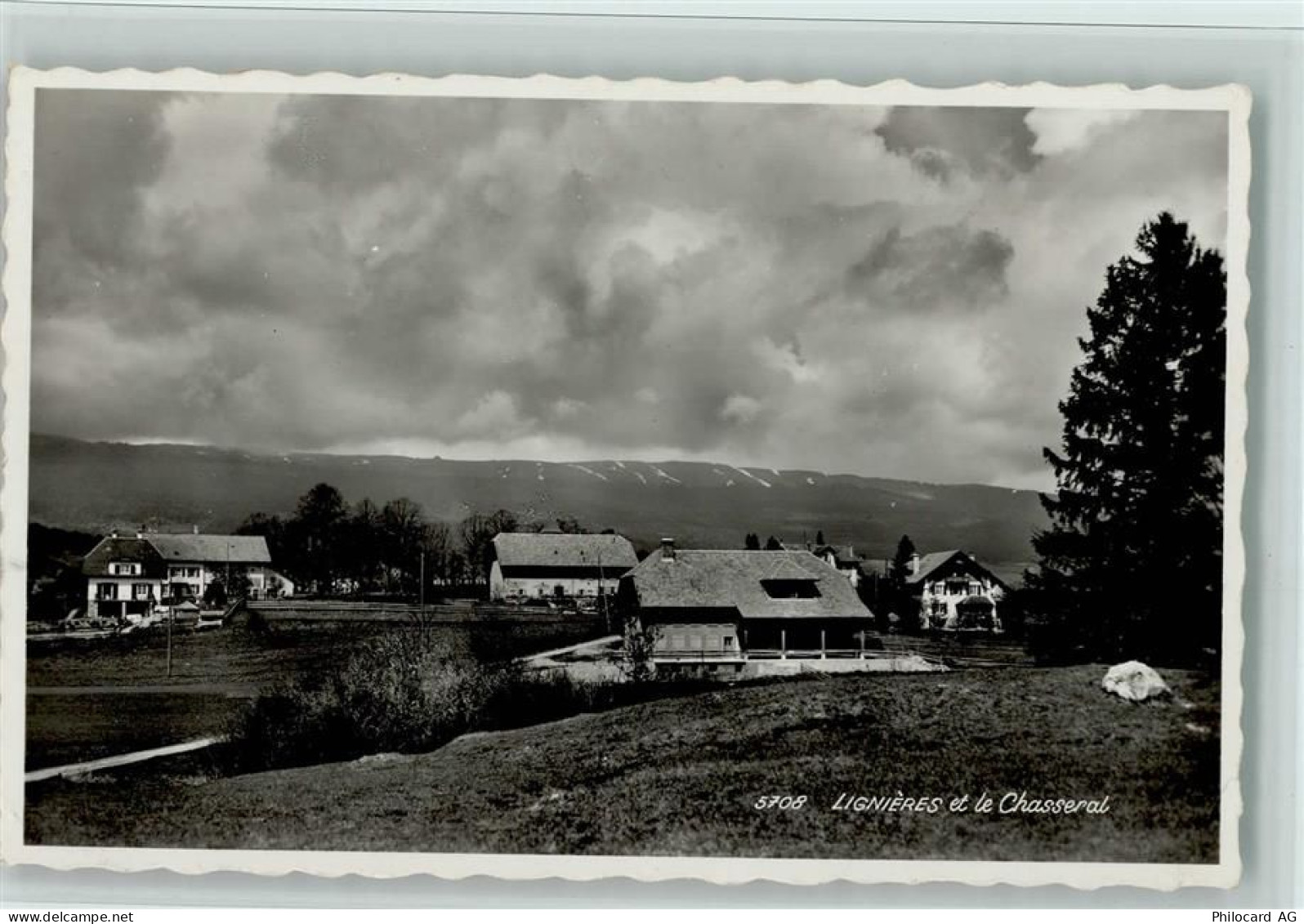 2523 Lignières 1940 - Teilansicht AK - 13086840