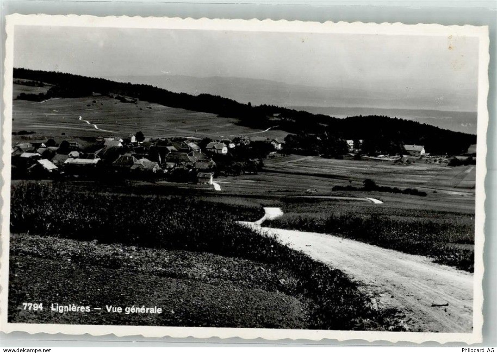 2523 Lignières 1954 Foto AK - 38211522