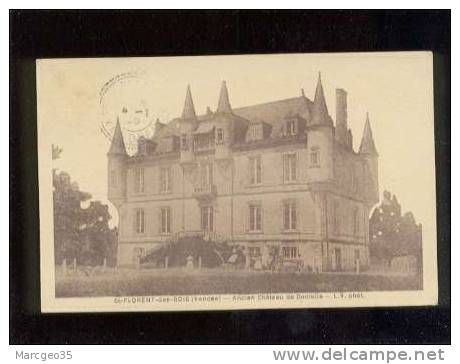 25236 st florent des bois ancien château de badiolle édit.L.V. chrétien  belle carte