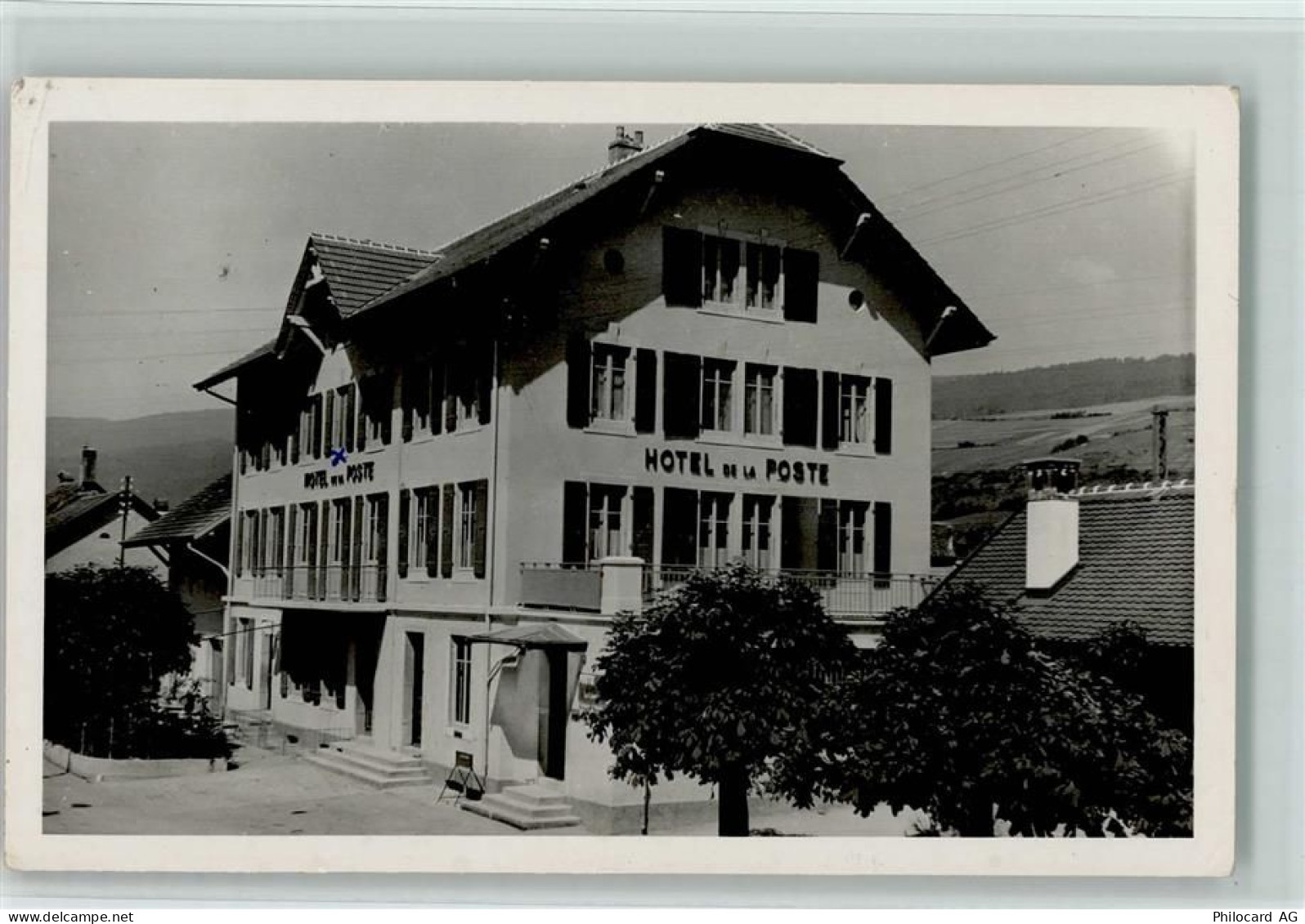 2525 Le Landeron Foto AK Hotel de la Poste - 13218585