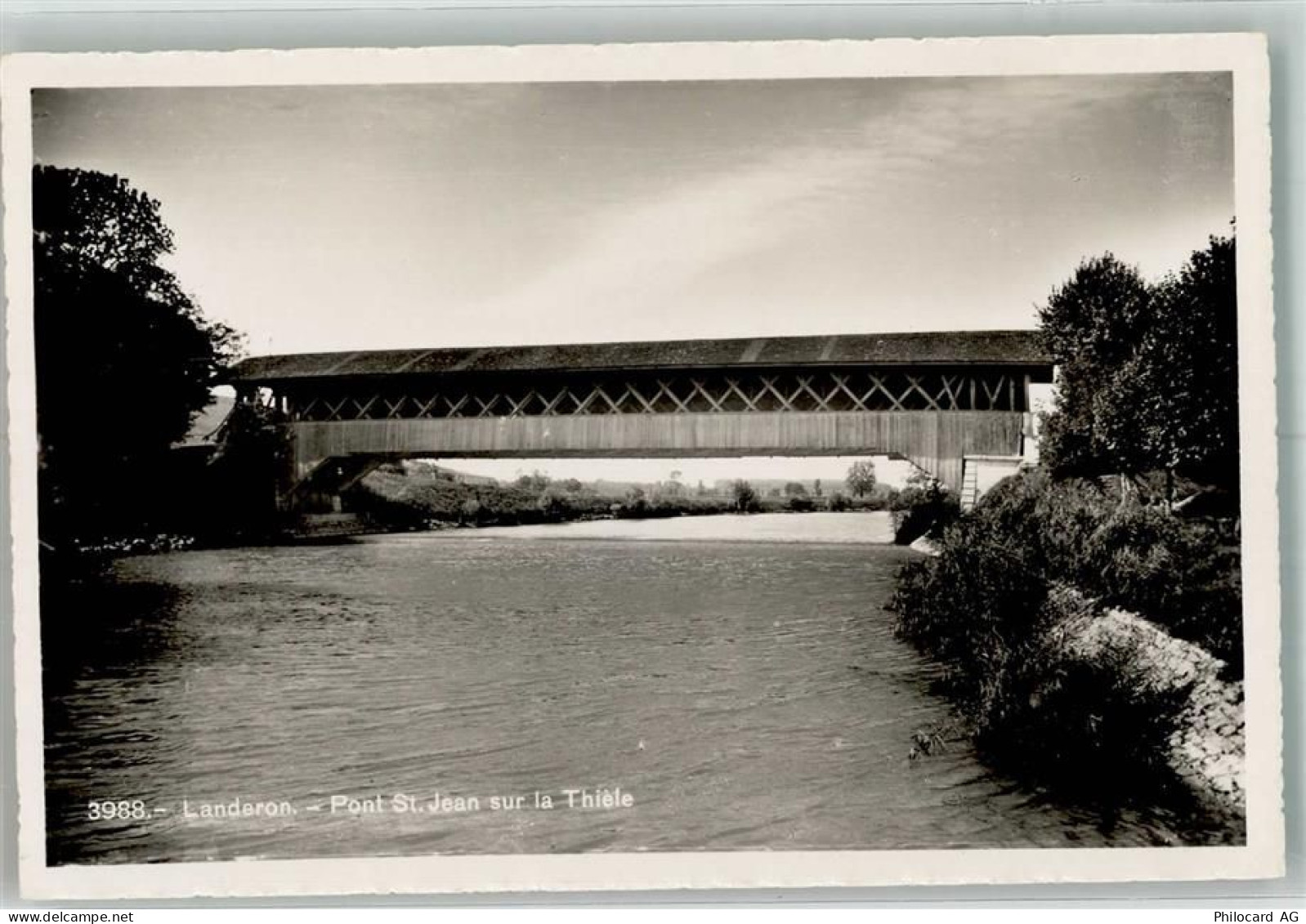 2525 Le Landeron Foto AK Pont St. Jean sur la Thiéle - 38067368