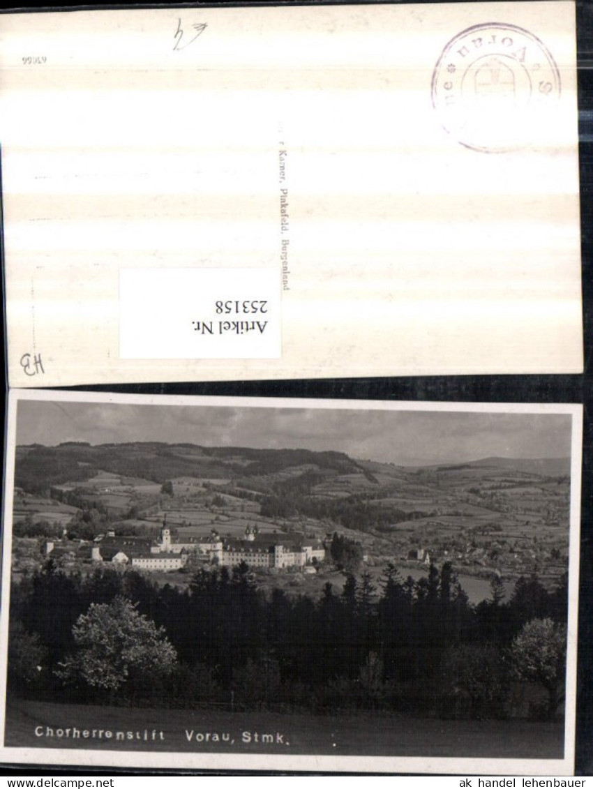 253158,Chorherrenstift Stift Vorau