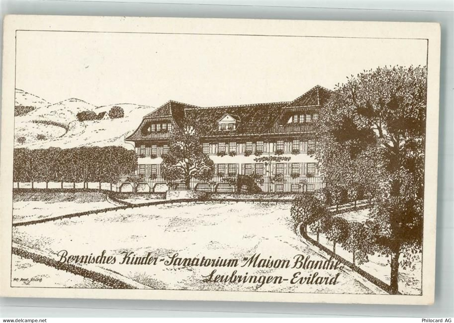 2533 Leubringen Evilard 1927 - Sanatorium Kinder - 13993920