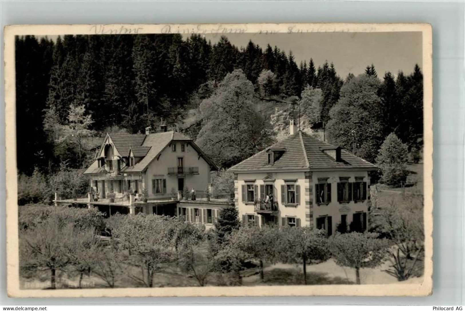 2533 Leubringen Evilard 1936 Foto AK Kinderheim Beau-site - 10748683