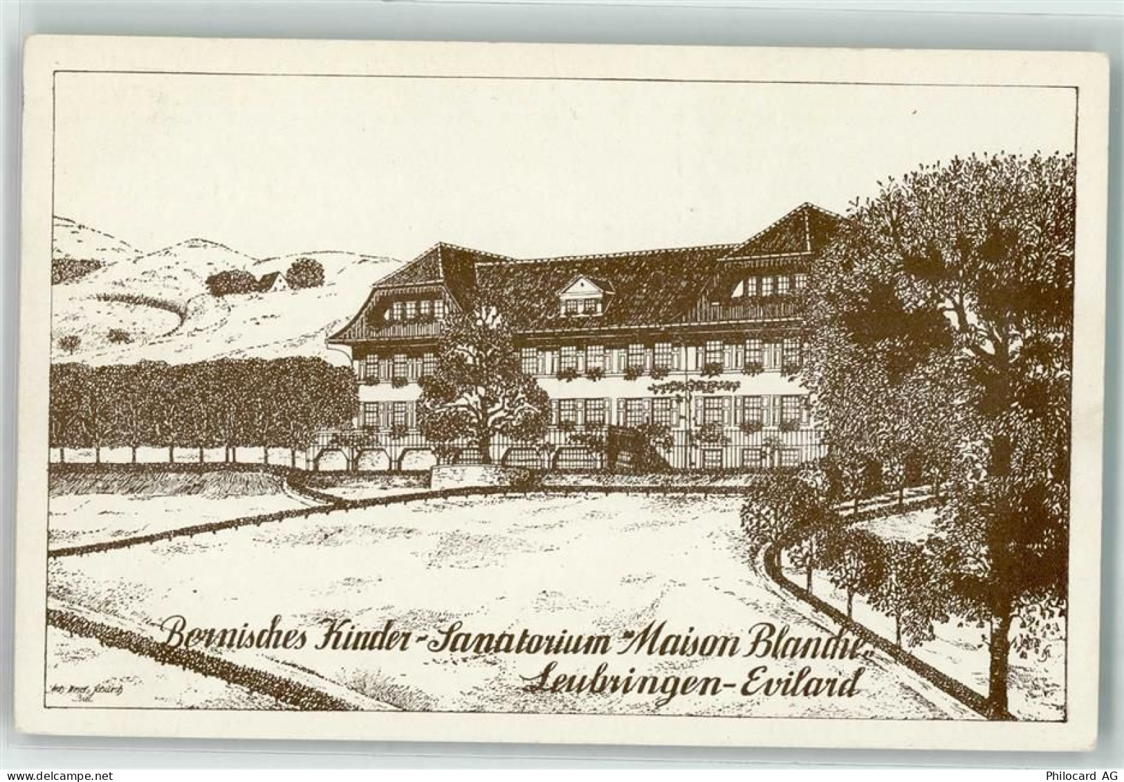 2533 Leubringen Evilard - Bernisches Kinder- Sanatorium Maison Blance - 13908475