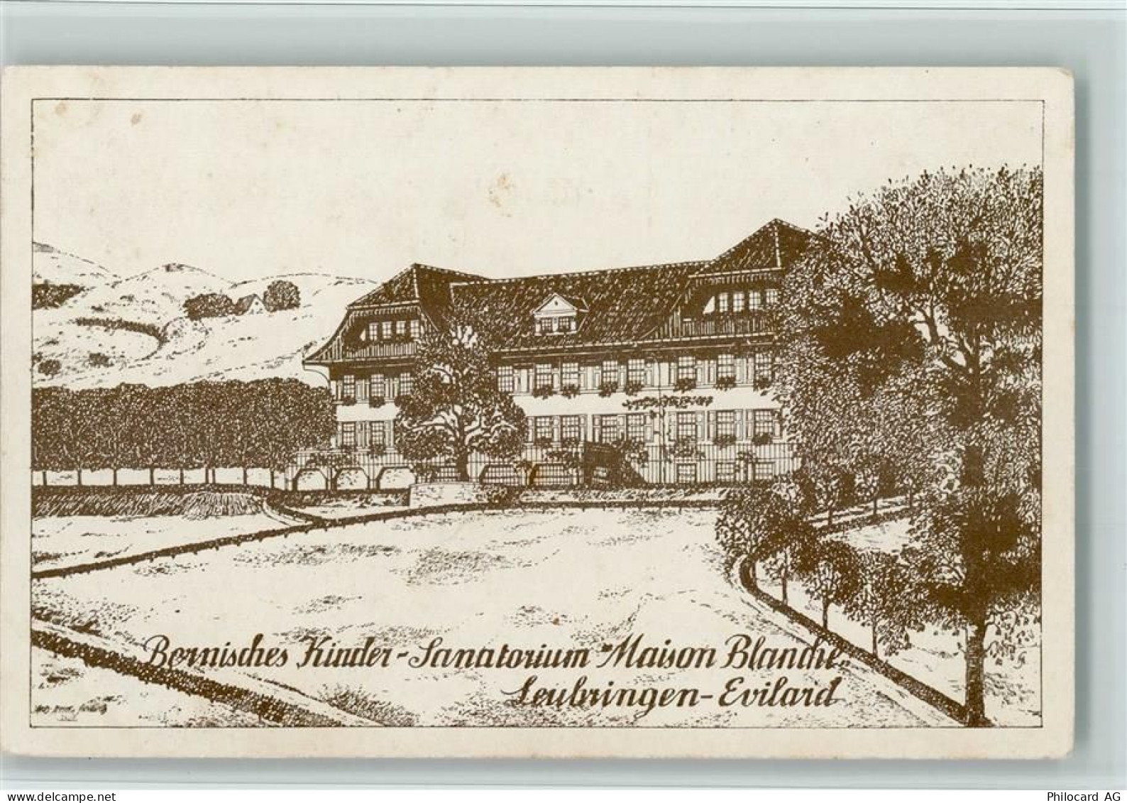 2533 Leubringen Evilard - Bernisches Kinder Sanatorium Maison Blanche - 13078482