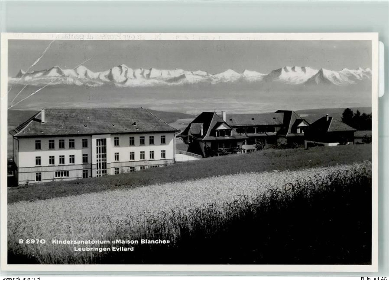 2533 Leubringen Evilard Gebrauchsspuren Kindersanatorium Maison Blanche... - 10302968