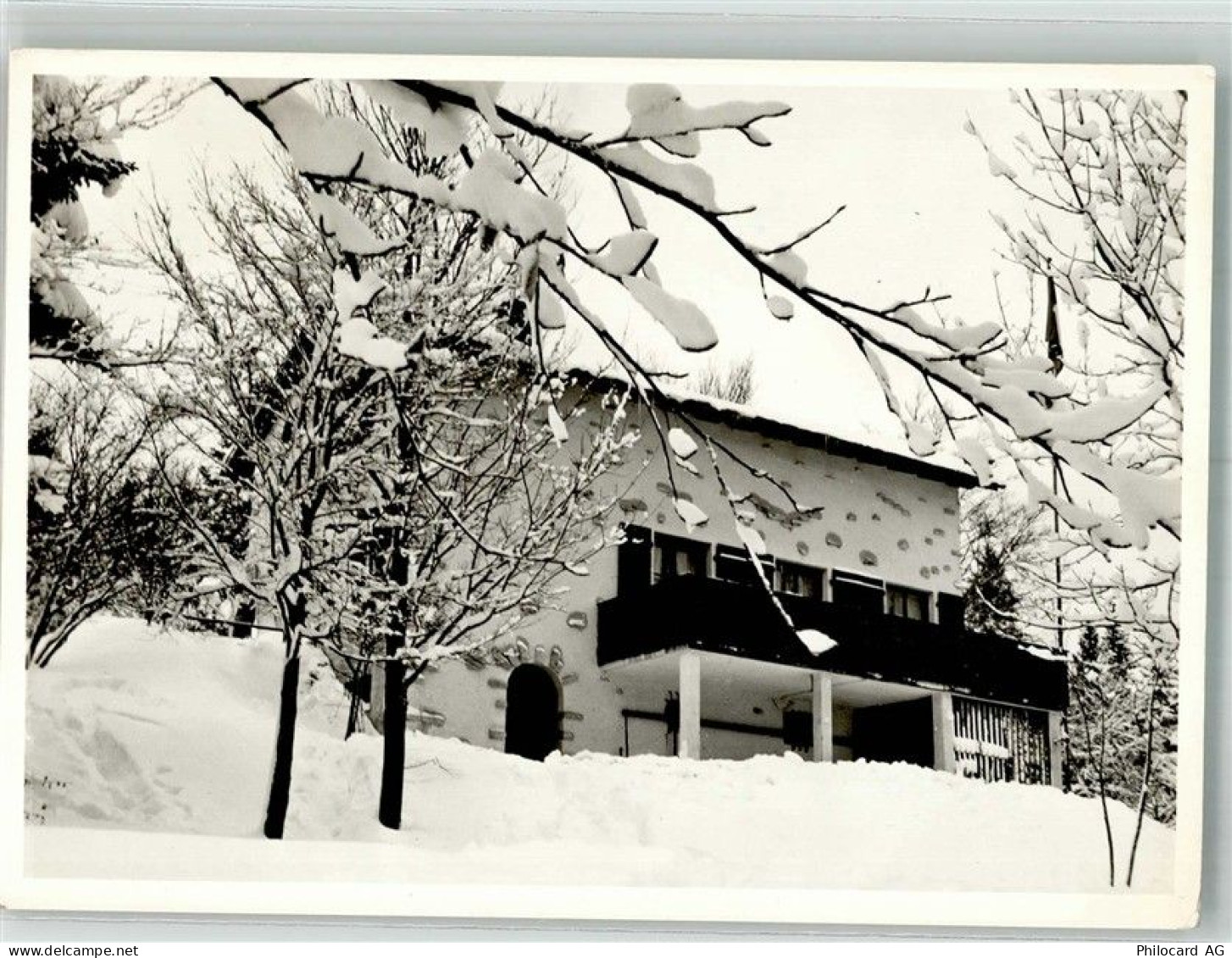 2534 Orvin 1960 Winter Pension Berghaus Turnverein Madretsch - 38211785