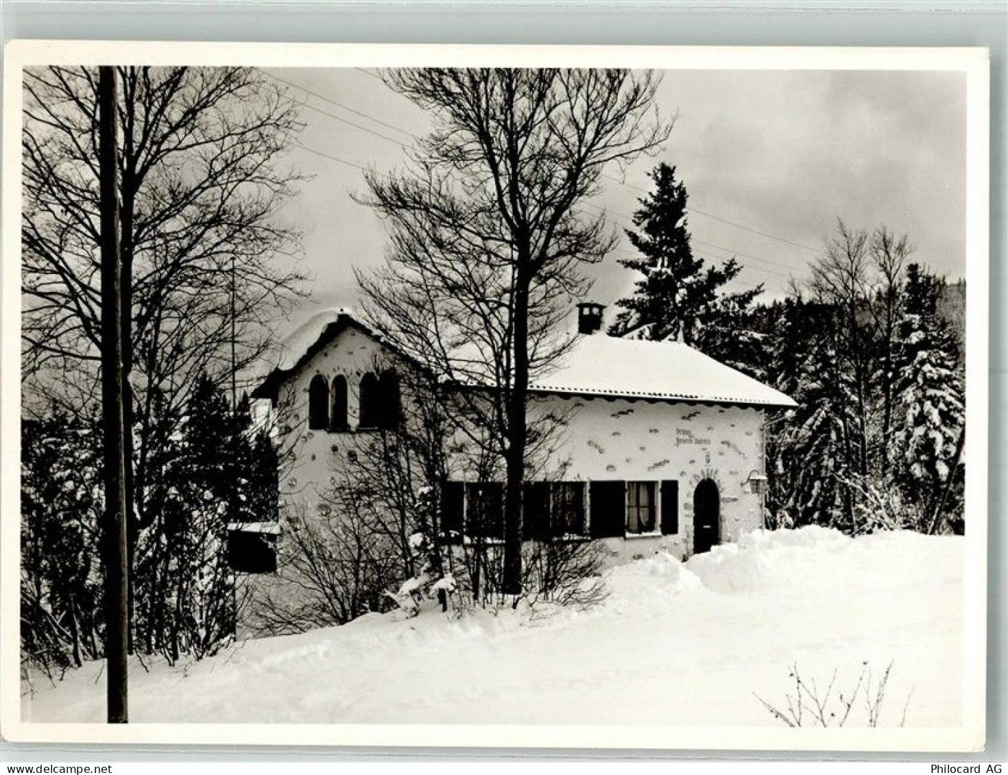 2534 Orvin 1960 Winter Pension Berghaus Turnverein Madretsch - 38211787