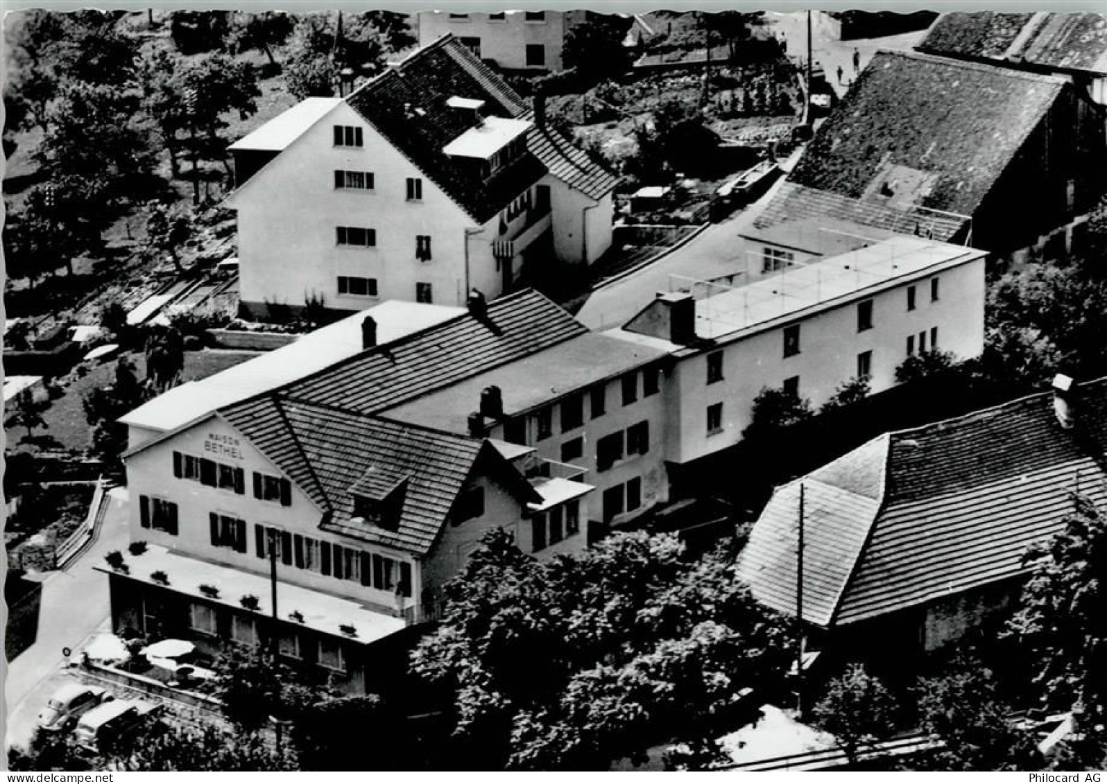 2534 Orvin 1972 Foto AK Luftbild - Glaubensheim Bethel - 13086593