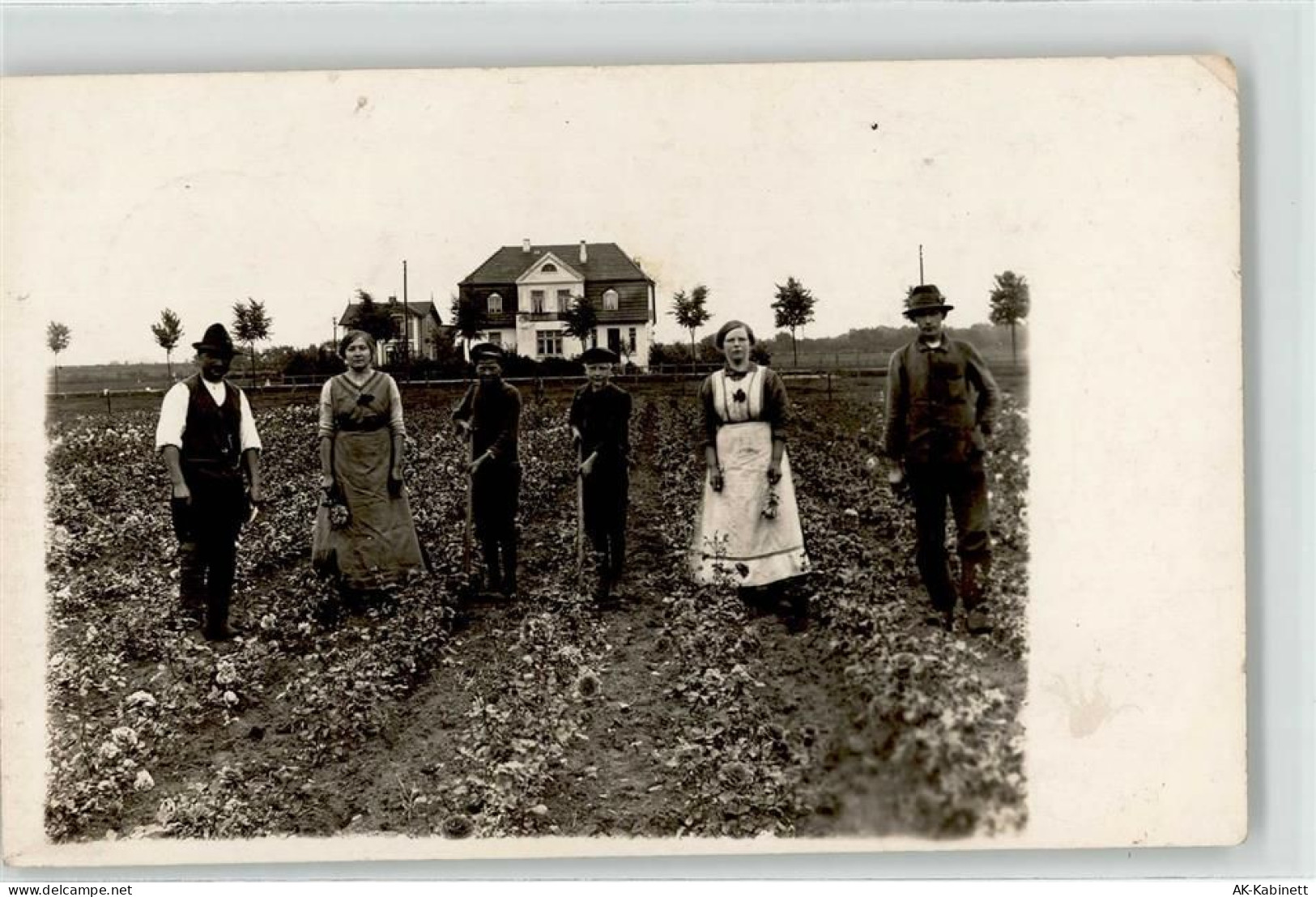 25436 W2082 Tornesch - Ort handschriftlich Gruppenbild Acker - 52123832