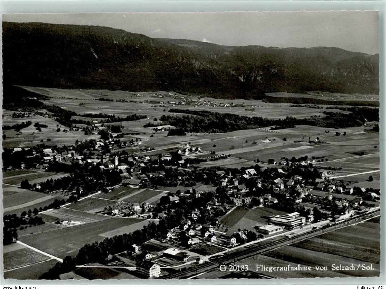 2545 Selzach Gebrauchsspuren Fliegeraufnahme - 13146041