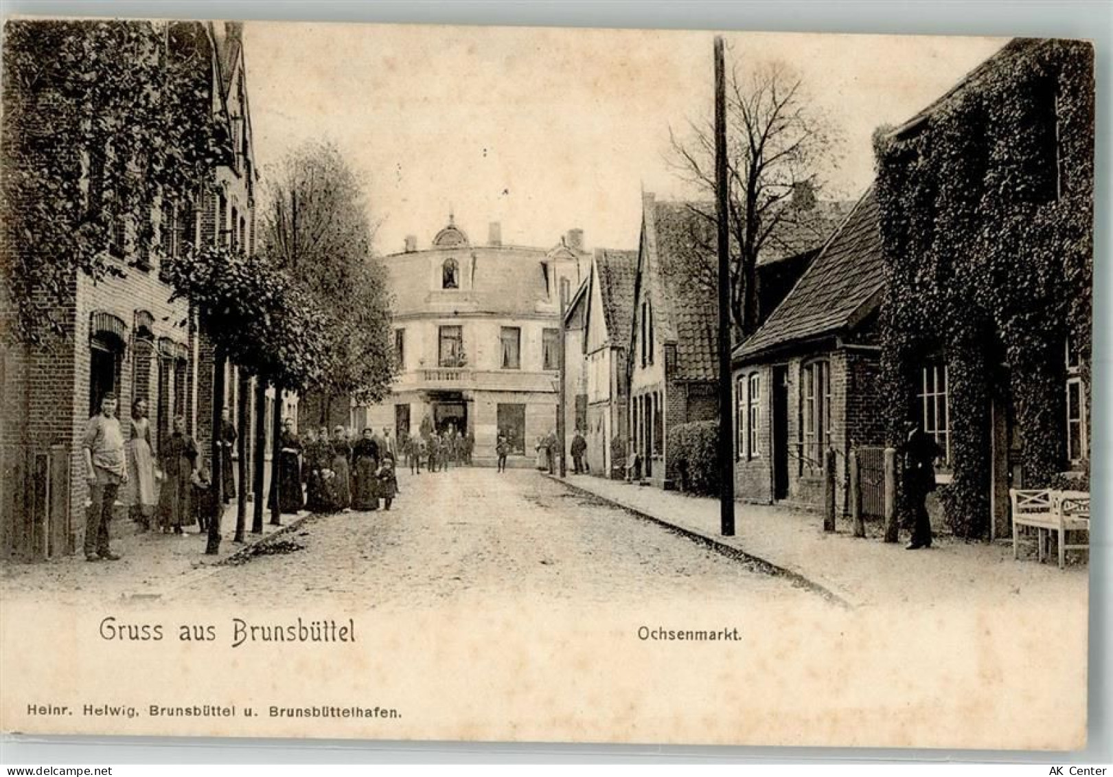 25541 W2212 Brunsbüttel 1912 - Ochsenmarkt - 13655714