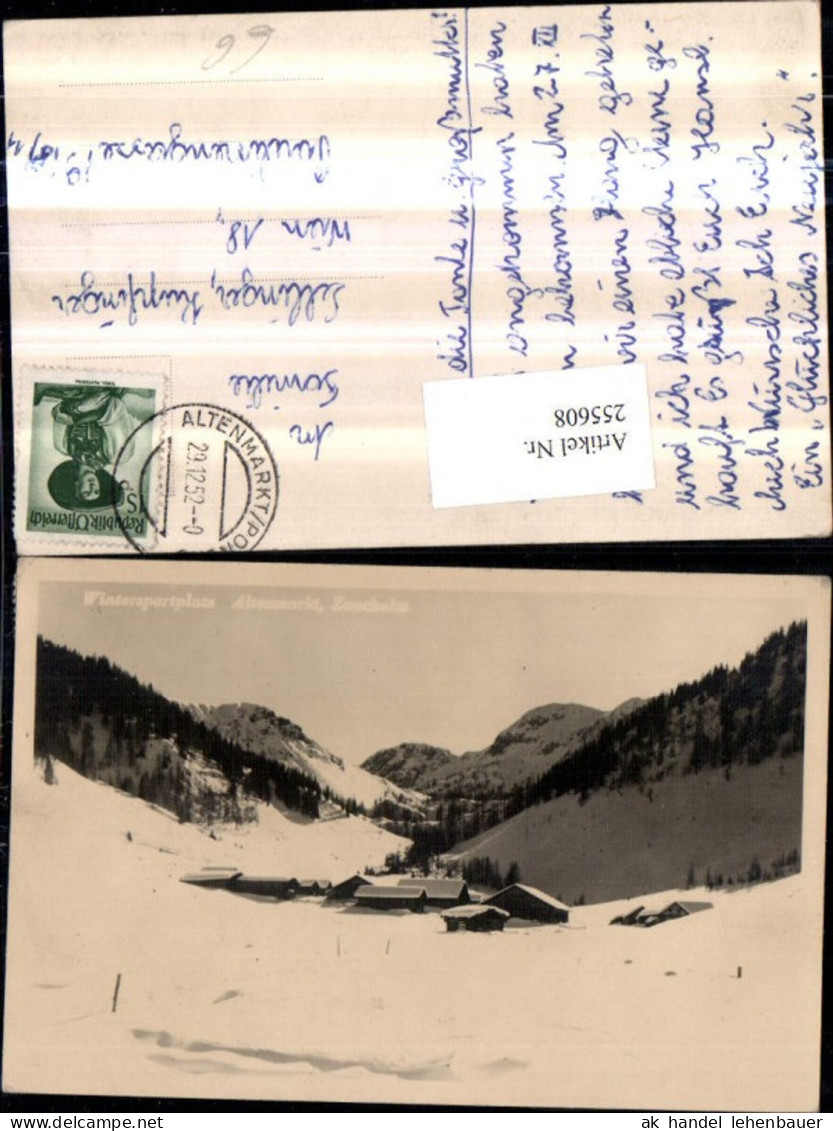 255608,Altenmarkt im Pongau Zauchalm Almhütten Bergkulisse Winterbild