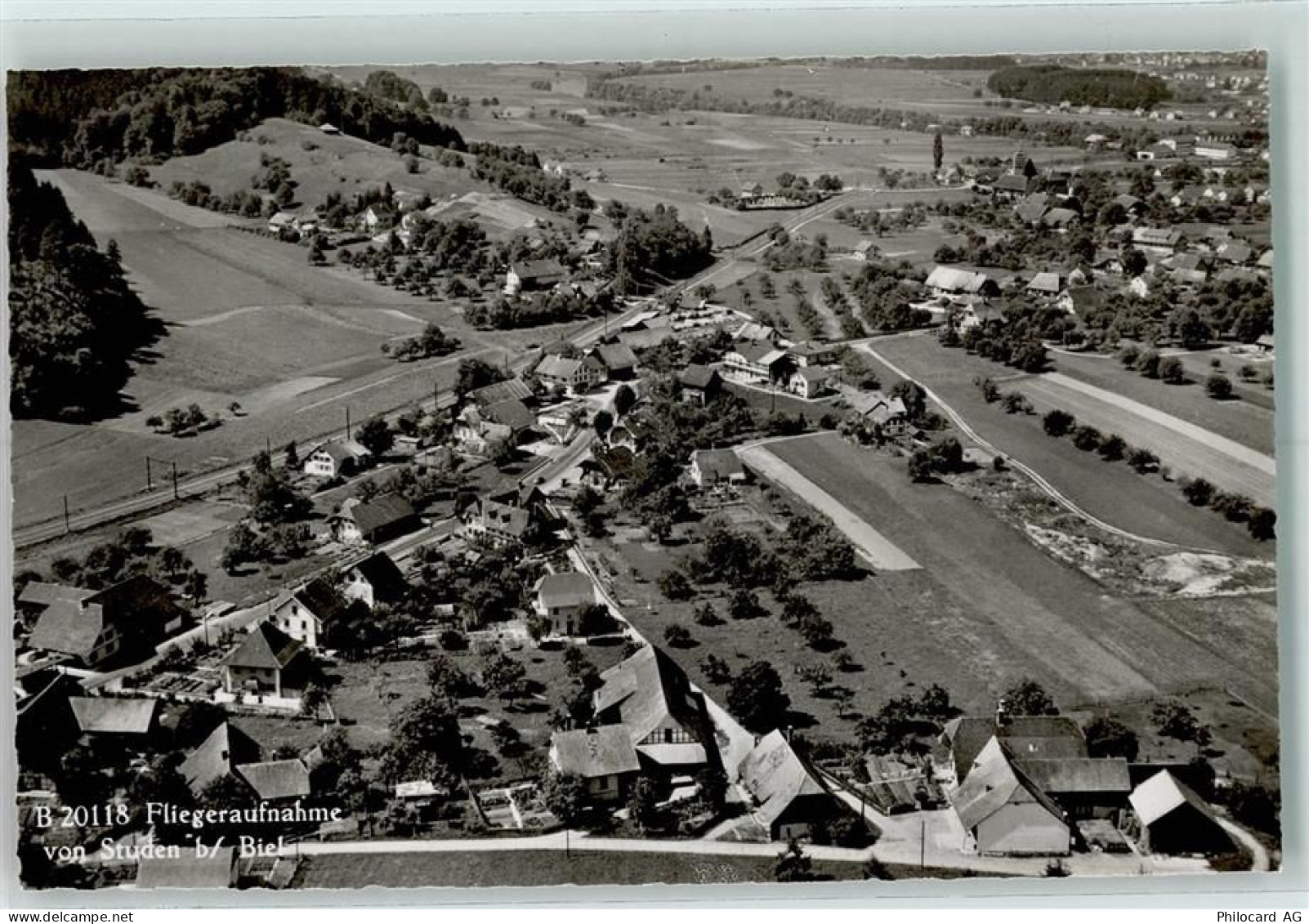 2557 Studen BE Gebrauchsspuren Fliegeraufnahme - 13224976