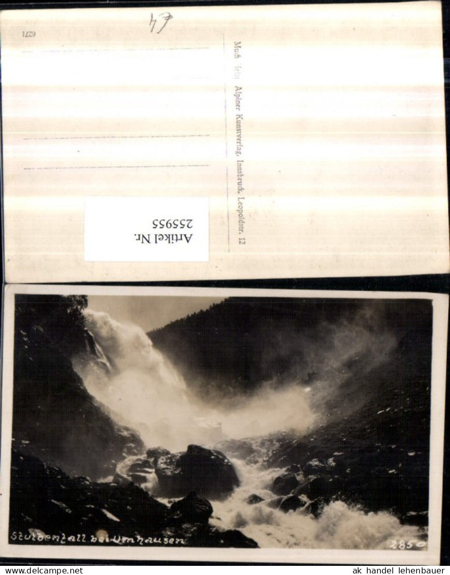 255955,Stuibenfall Wasserfall b. Umhausen
